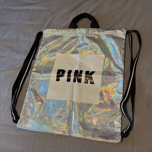 Victoria’s Secret VS PINK Iridescent/Holographic Backpack